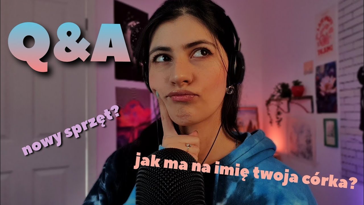 ASMR po polsku Q&A bliski szept ✨️