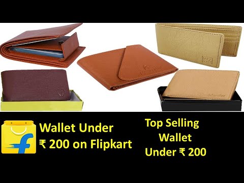 Best selling Men&#39;s Wallet under 200 - YouTube