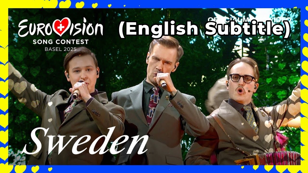 KAJ - Bara Bada Bastu | English Subtitle | Sweden πΈπͺ | Official Music Video | #Eurovision2025 KAJ - Bara Bada Bastu | English Subtitle | Sweden πΈπͺ | Official Music Video | #Eurovision2025