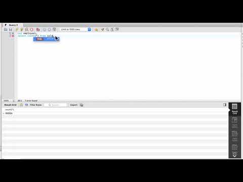 Assignment Review Using SQL to Get Row Counts