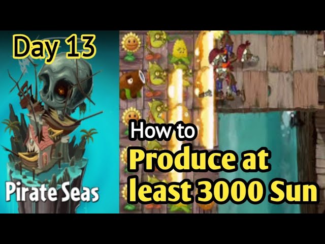 PC] Plants vs. Zombies Online - Pirate Seas - Day 13-4 