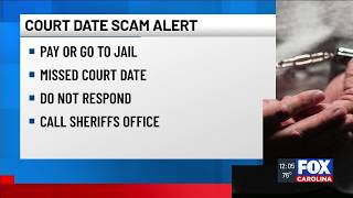 SCAM ALERT: Deputies warn of scammers demanding money, claiming victims missed court date