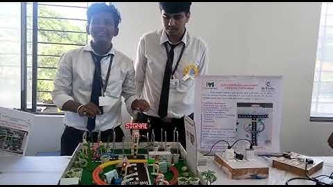 ITI BILIMORA - Automatic Railway Gate Control with Traffic Signals  #electrical #sorts