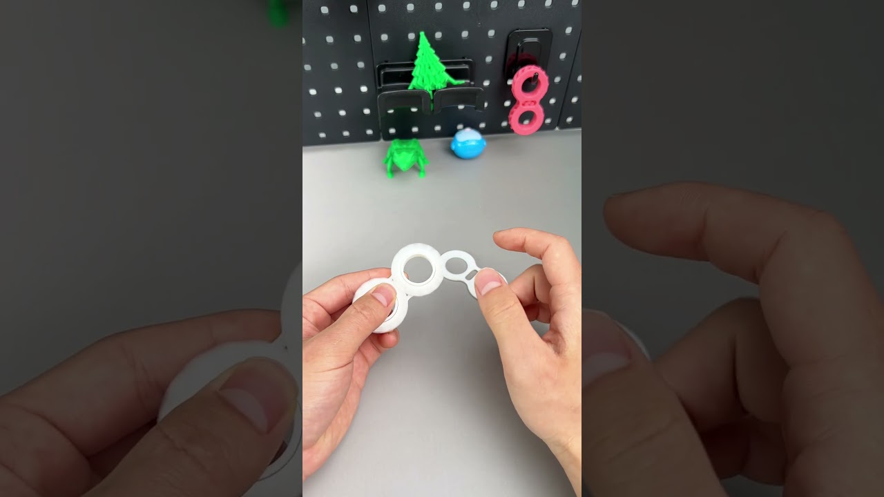 Portable stress toy: 3D printing brings relaxation to your fingertips!🖨️🧩