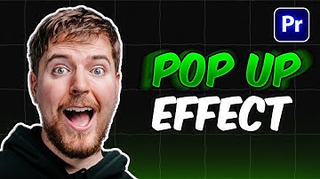 How to make POP UP TEXT Effect like MrBeast in Premiere Pro