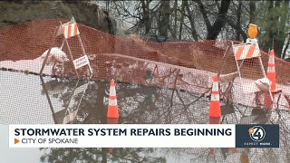 Stormwater system repairs beginning in Spokane