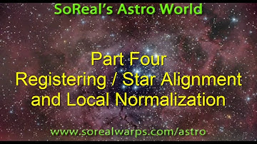 Flame Nebula Part 4-Star Alignment and Local normalization-Using Pixinsight