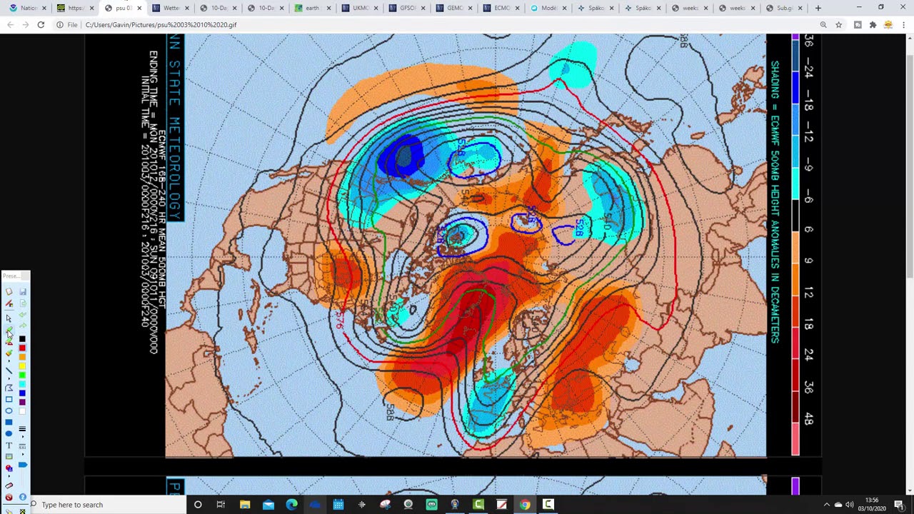 Ten Day Forecast: Drier And Colder For Mid October (03-10-20) - YouTube