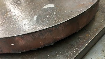 EDGE PIERCE 1" THICK PLATE STEEL with the trucutcnc CNC Plasma Table