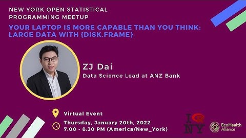 ZJ Dai - Your laptop is more capable than you think: large data with {disk.frame}