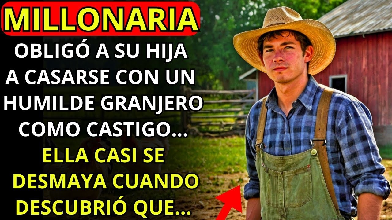 MILLONARIA OBLIGÓ A SU HIJA A CASARSE CON UN GRANJERO HUMILDE... ELLA SE QUEDÓ EN SHOCK CUANDO...