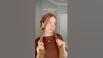 🍂Easy school hairstyles 28/30 #schoolhairstyles Back to school hair ideas #hairstyle #hairtutorials