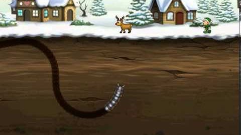 Effing Worms [Flash Game] Gameplay