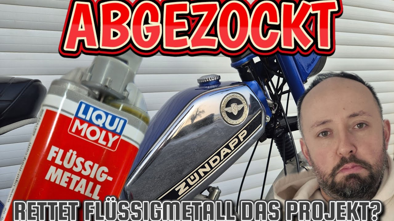 Verstecken Mangel an der Zündapp gefunden l Rettet Flüssigmetall das Projekt? Zündapp ZE40#2