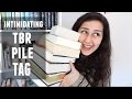 Intimidating TBR Pile Tag!