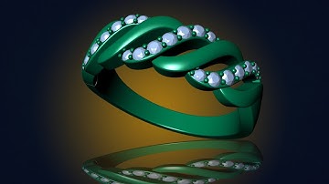 How to design the ring in the matrix | Diamond ring design