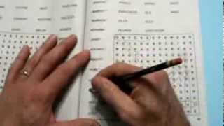 ASMR Page Turning, Word Find
