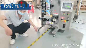 Automatic snacks small packing machine, vffs vertical form fill seal for candy biscuit