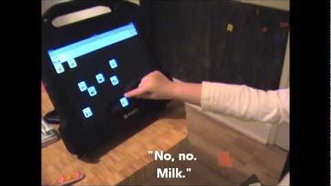 Maya uses the Speak for Yourself app