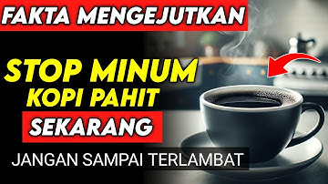 Lansia, 7 Fakta Mengejutkan tentang Kopi Pahit yang Belum Pernah Kamu Ketahui!! - Lansia Sehat