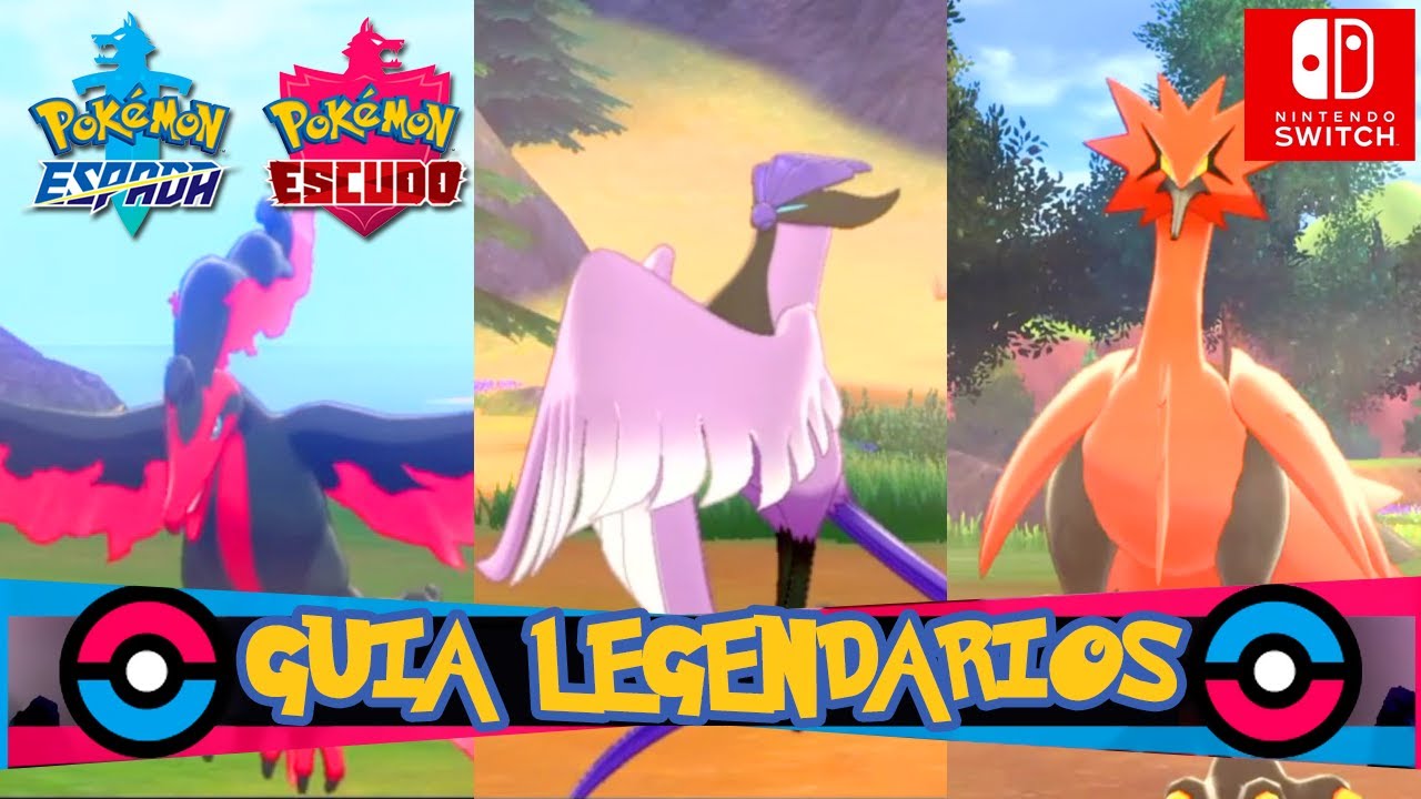 Todos los Legendarios y cómo conseguirlos - Guía Pokémon Espada y Pokémon  Escudo