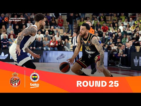 AS Monaco-Fenerbahce Beko Istanbul | Round 25 Highlights | 2023-24 Turkish Airlines EuroLeague