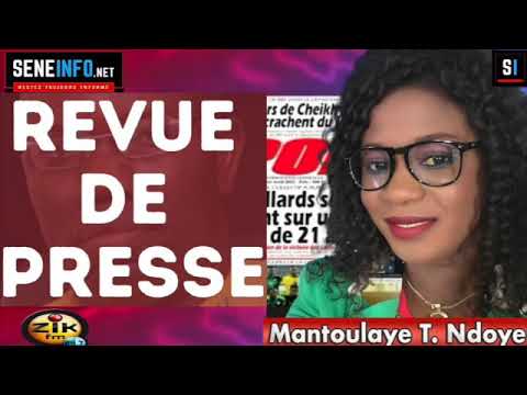 Revue De Presse (Wolof) Zik Fm - Mardi 18 Juillet 2023 - Mantoulaye Thioub Ndoye