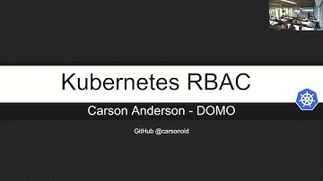 Role Based Access Control RBAC in Kubernetes - Carson Anderson