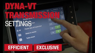 SET | DYNA-VT TRANSMISSION
