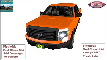 Add Passenger Script & Change Color Of F150 Conversion From Last Week