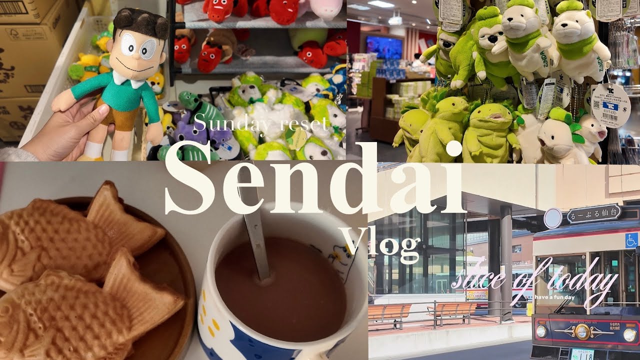 #1  【Sendai Vlog】 Sunday reset: Shrine : Blessings & Ramen⛩️💝🍜