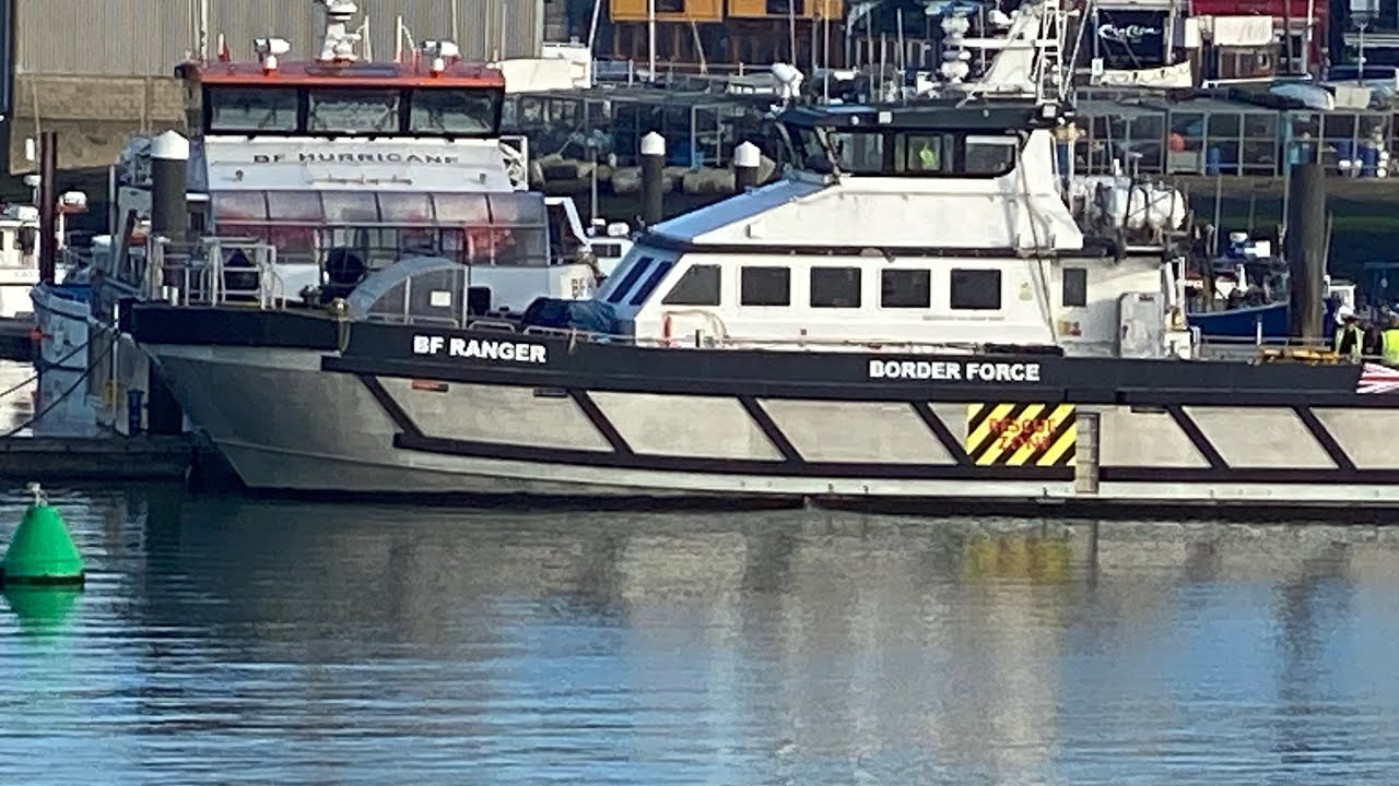 3rd March, Ramsgate Harbour, catching Border Force leaving LIVE