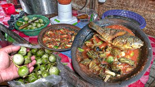 Resep Ayam Bakar Bumbu Rujak Kampung Empuk ala Ibu Eni. 