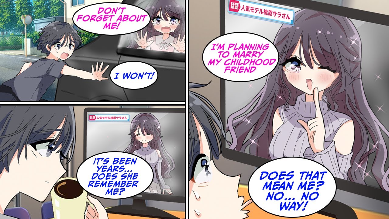 [RomCom] My childhood friend became a model after she moved away [Manga Dub]