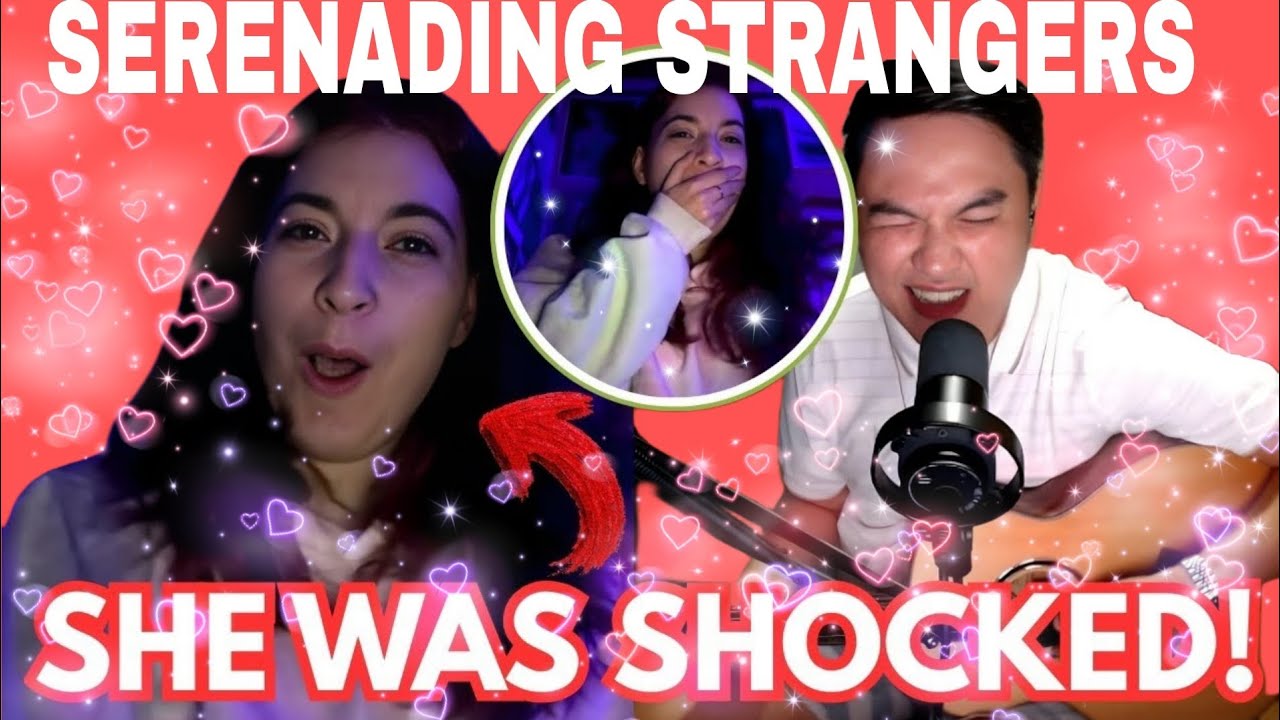 She Random SERENADING STRANGERS RANDOM SONGS SHE WAS SHOCKED 😍😍 #foryou #fyp - YouTube