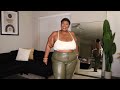 SO I TRIED SOME NEW JEANS... // ABERCROMBIE PLUS SIZE &amp; CURVY TRY ON HAUL // MISSJEMIMA // SIZE 37