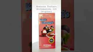 Kemasan Terbaru Kapsul Kulit Manggis 120 - Herbamedika Dijamin Asli Original