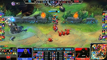 Elements vs Giants | LCS EU 2015 Spring Split | 9. nap 2. meccs