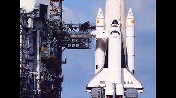 Window view of the 1st Space Shuttle