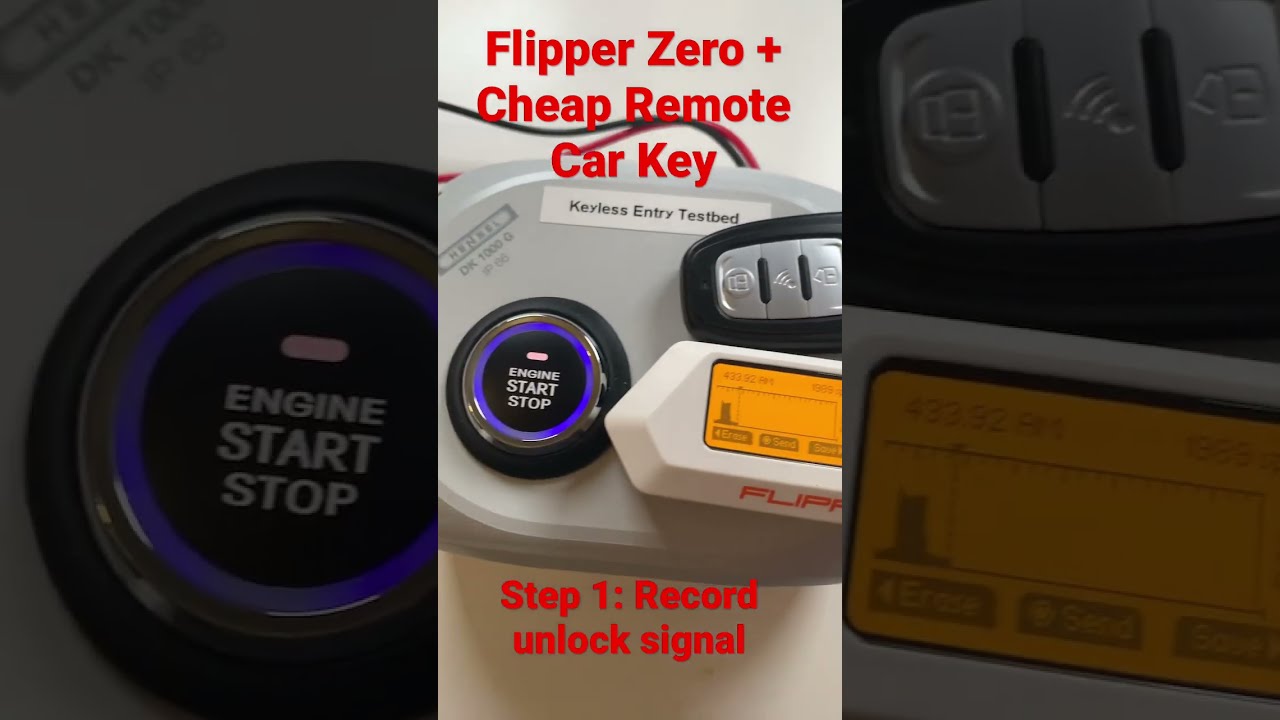 Flipper Zero Cheap Remote Car Key