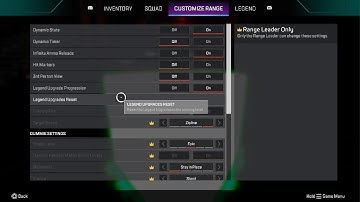 Apex Legends Firing range visual glitch