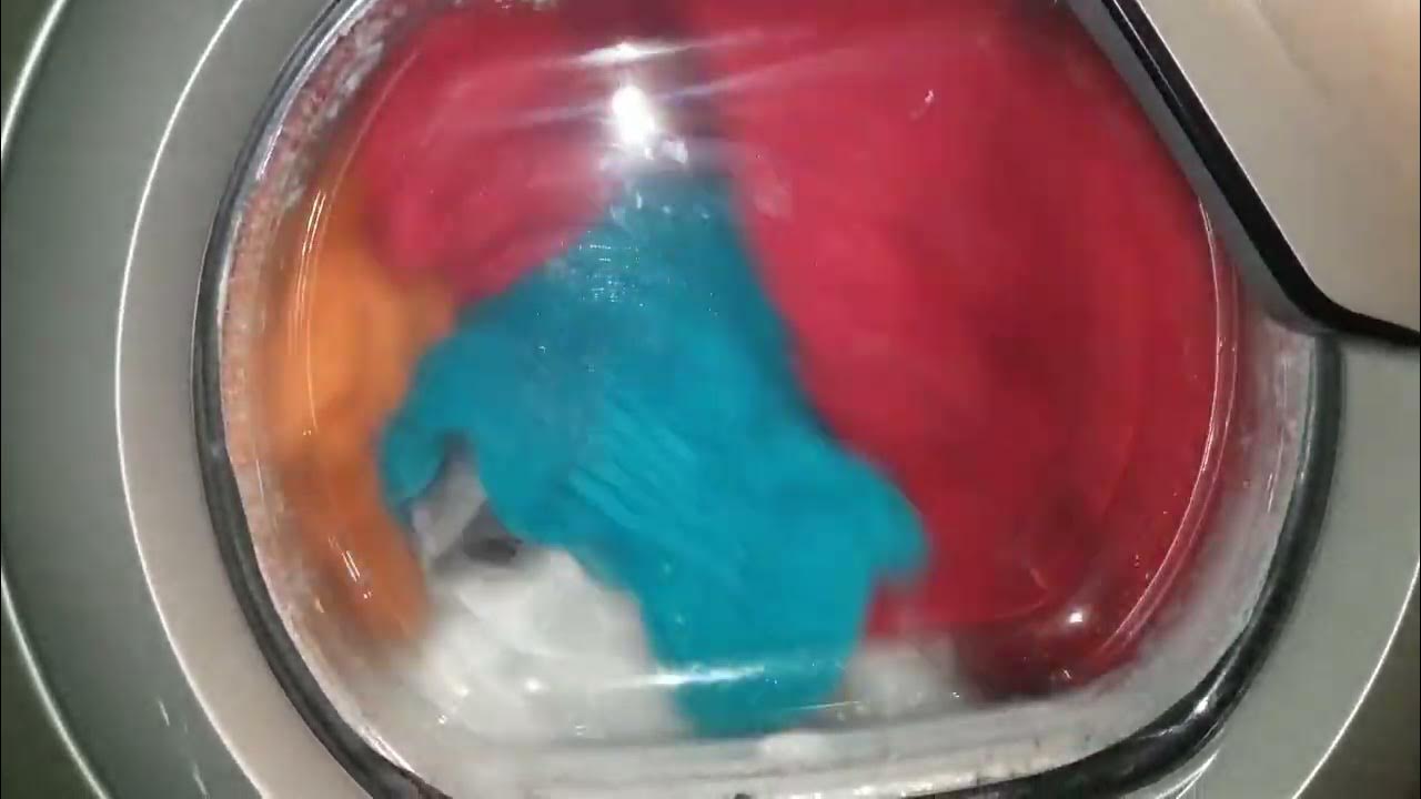 Hoover Wizard Whites extra dry Start of cycle YouTube