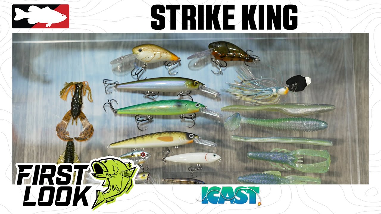 Strike King KVD Elite Jerkbaits, Bitsy Sizes, Gravel Dogs & More