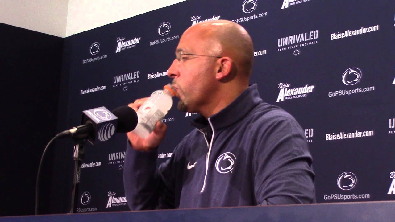 psu önerisi James Franklin Press Conference - Sept. 8