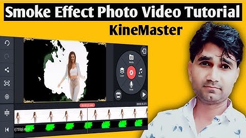 How to create smoke effect video | kinemaster tutorial | The Tech Official