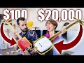 $100 vs $20,000 Japanese Shamisen | Can You Hear The Difference?