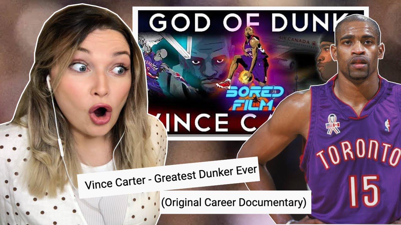 New Zealand Girl Reacts to VINCE CARTER CAREER DOCUMENTARY 😱🤩
