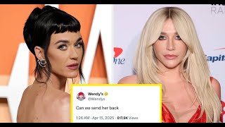 Kesha vs Katy Perry: Feud Heats Up Over Wendy's Tweet & Dr. Luke Allegations