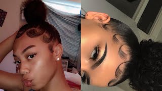 SLAYED EDGES COMPILATION 😭😍 FT NADULA HAIR