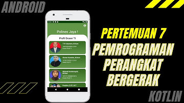 Pertemuan ketujuh Pemrograman Perangkat Bergerak